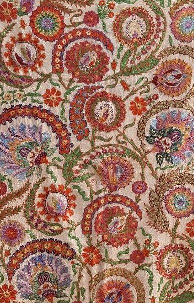 Hand embroidered Suzani  from Uzbekistan