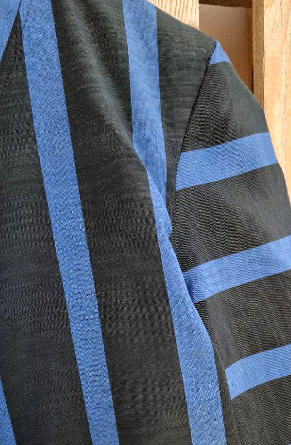 Uzbek handmade vintage bekasam chapan, coat, robe .