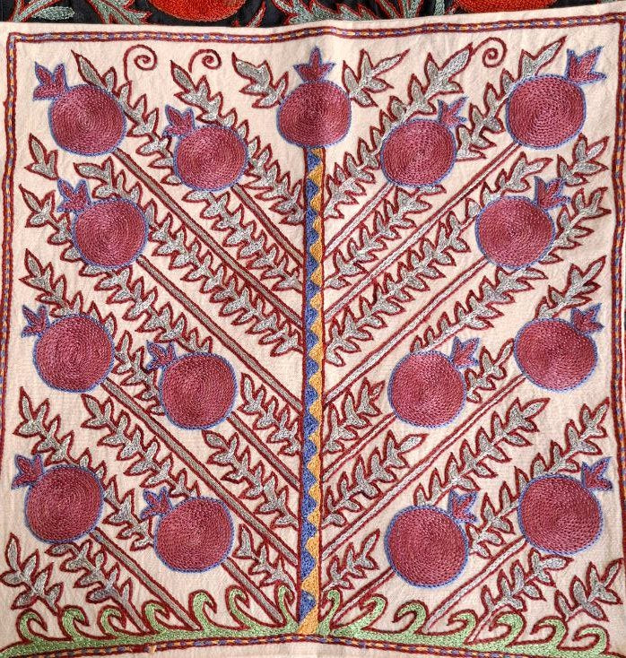 Hand embroidered Suzani Pillow cover, Suzani cushion, Decorative Pillow, pillow case Uzbekistan