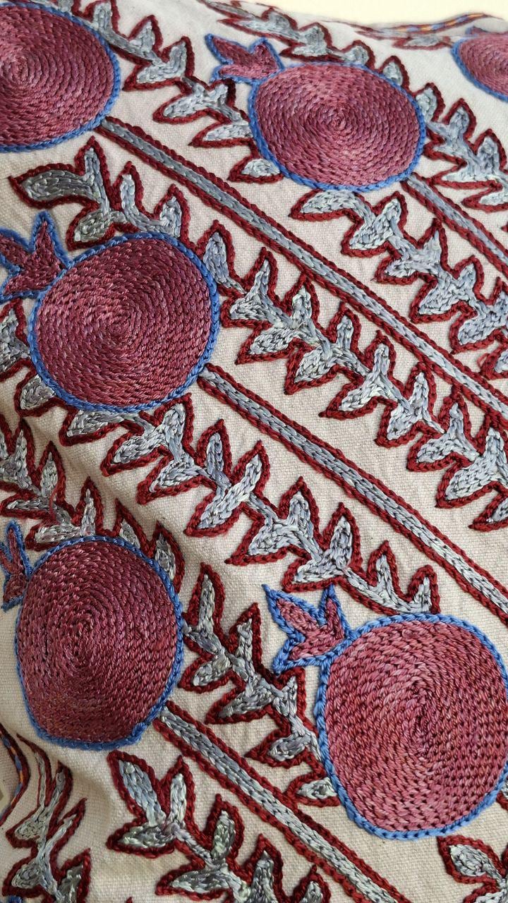 Hand embroidered Suzani Pillow cover, Suzani cushion, Decorative Pillow, pillow case Uzbekistan