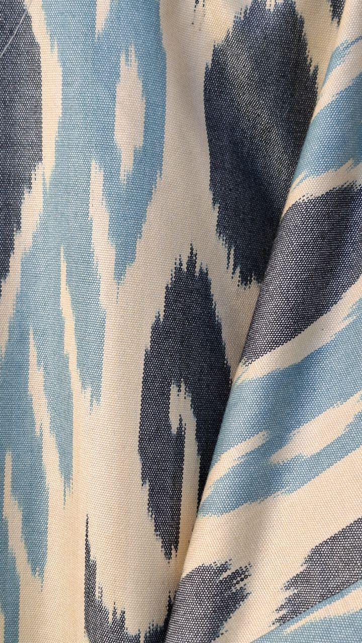 Handwoven Ikat Chapan,coat,robe, jacket. Hand-dyed, hand loomed natural ikat from Uzbekistan.