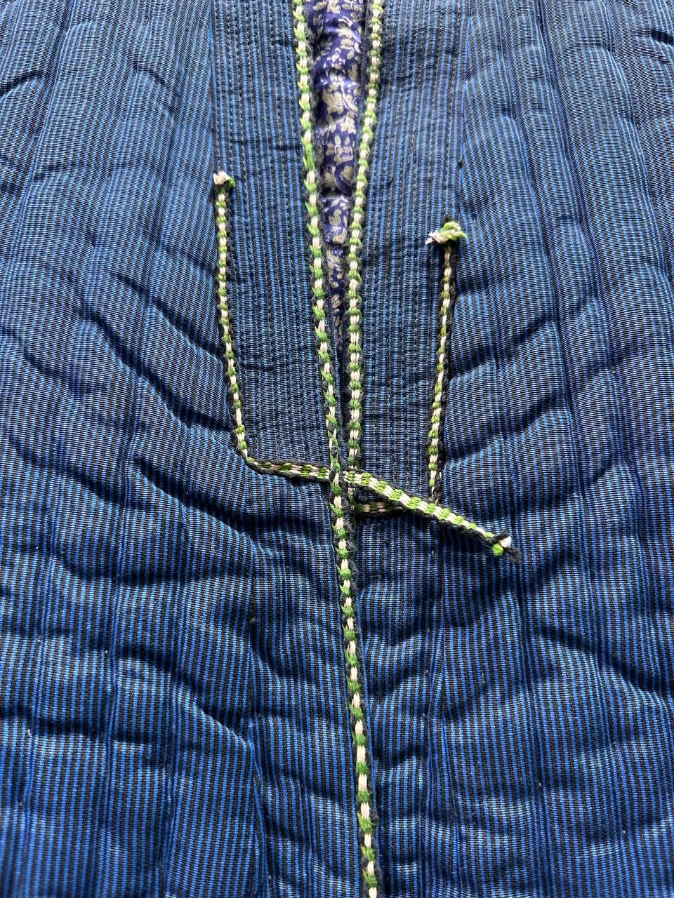 Uzbek handmade warm quilted bekasam chapan, coat, robe .Unisex, free size.